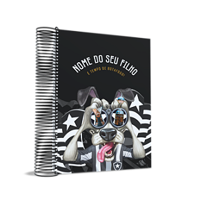 Caderno Escolar Botafogo 2025 - Personalizado com o Nome