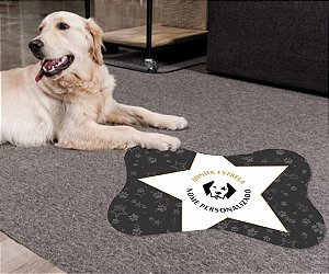 Tapete Botafogo Pet - Nome Personalizável