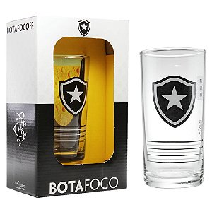 Copo Long Drink Botafogo na Caixa 