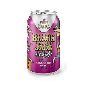 Cerveja Farra Bier Black Jack Stout 350ml