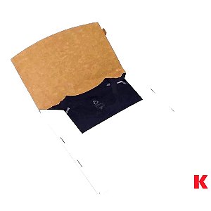 70 Caixas para Camiseta - Camisa ( 27x27x2,5cm ) Branco