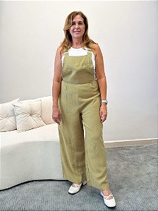Jardineira Kaki Giulia