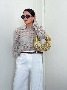 Camisa Crochet Punta Cana