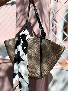 Bolsa Rattan Grande