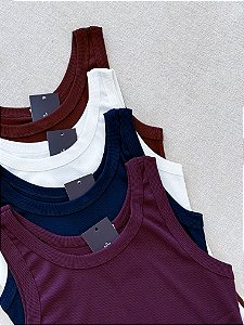 Regata Malha Canelada