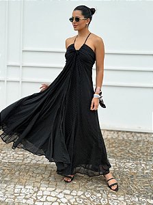 Vestido Midi Poá