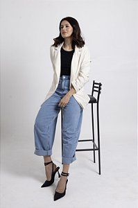Calça Jeans Ballon
