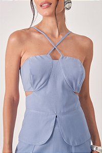 Blusa Mayfair Alça Cruzada