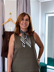 Lenço Listra Paisley