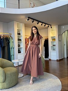 Vestido Midi Impermeável