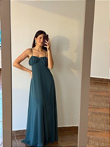 Vestido Chiffon Drapeados