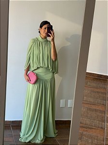 Vestido Chiffon Fluid