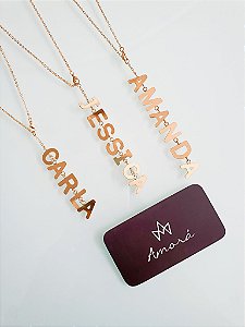 Colar Gravata Personalizado