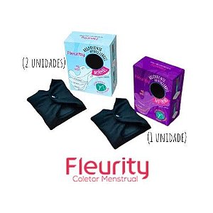 Kit Absorventes Reutilizáveis  - Fleurity