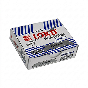 Lâmina Lord Single Edge platinum
