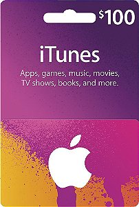 iTunes Gift Card $100 - USA
