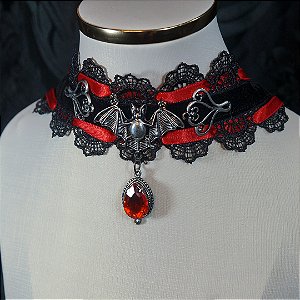 Gargantilha de renda Lucille