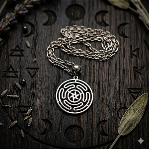 Pingente Roda de Hecate (Strophalos)