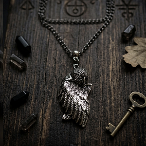 Pingente Coruja Ancestral