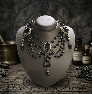 Colar Medieval Tale - Preto