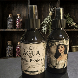 Spray de ambientes água de rosas brancas 200 ml