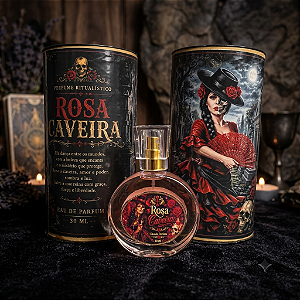 Perfume Ritualístico consagrado - Rosa Caveira 30 Ml