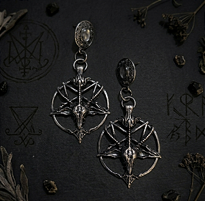 Brinco pentagrama Baphomet