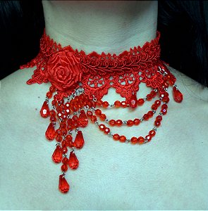 Gargantilha Mouling Rouge