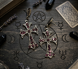 BRINCO CRUZ CATEDRAL - Ametista