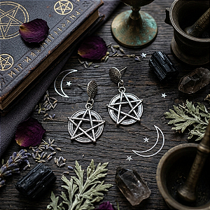 Brinco pentagrama Ancient