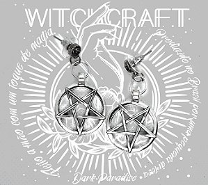 Brinco Pentagrama invertido