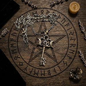 Pingente HECATE KEY- Triluna