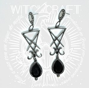 Maxi Brinco "Luxury Sigil" - Preto