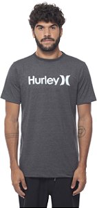 Camiseta Hurley HYTS010288 Solid Mescla Preto