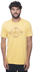 Camiseta Hurley HYTS010314 Bamboo Amarelo