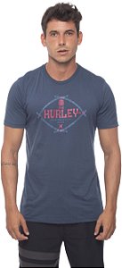 Camiseta Hurley HYTS010314 Bamboo Marinho