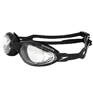 Oculos Speedo Hydrovision Preto Cristal