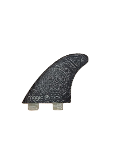 Quilhas Fibra Magic Fins Speed M Mandala Preto