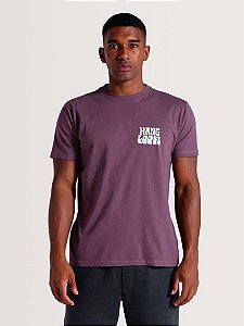 Camiseta Hang Loose HTLS010621 Hippie Violeta