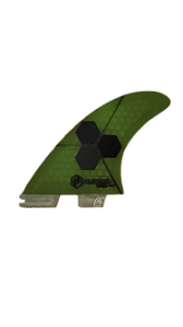 Quilhas Fibra Hydrofins Large Verde