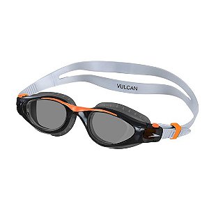 Oculos Speedo Vulcan Preto Laranja