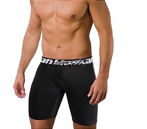 Cueca boxer masculina adulto sport ciclista microfibra kit com 02 Unidades