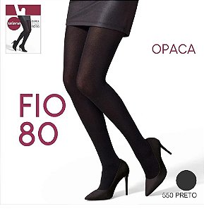 MEIA CALÇA FEMININA OPACA FIO 80 Selene - Conforto e elegância