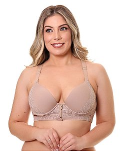 Sutiã Nadador Plus Size com Ziper Copa b