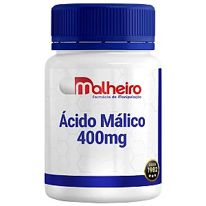 Ácido Málico 400 mg – Equilíbrio energético e suporte à função muscular
