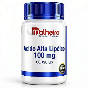 Ácido Alfa Lipóico 100 mg – Cápsulas Gastro-Resistentes para Melhor Ação Antioxidante