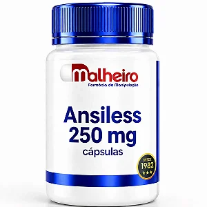 Ansiless 250 mg | Equilíbrio Emocional e Bem-Estar Natural