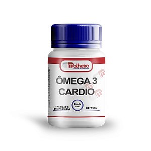 Ômega 3 Cardio rico em EPA por cápsulas Soft Gel