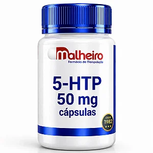 5-HTP 50 mg – Auxílio Natural para o Bem-Estar e Regulação do Humor