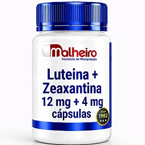 Luteína 12 mg + Zeaxantina 4 mg – Saúde Ocular e Proteção da Retina